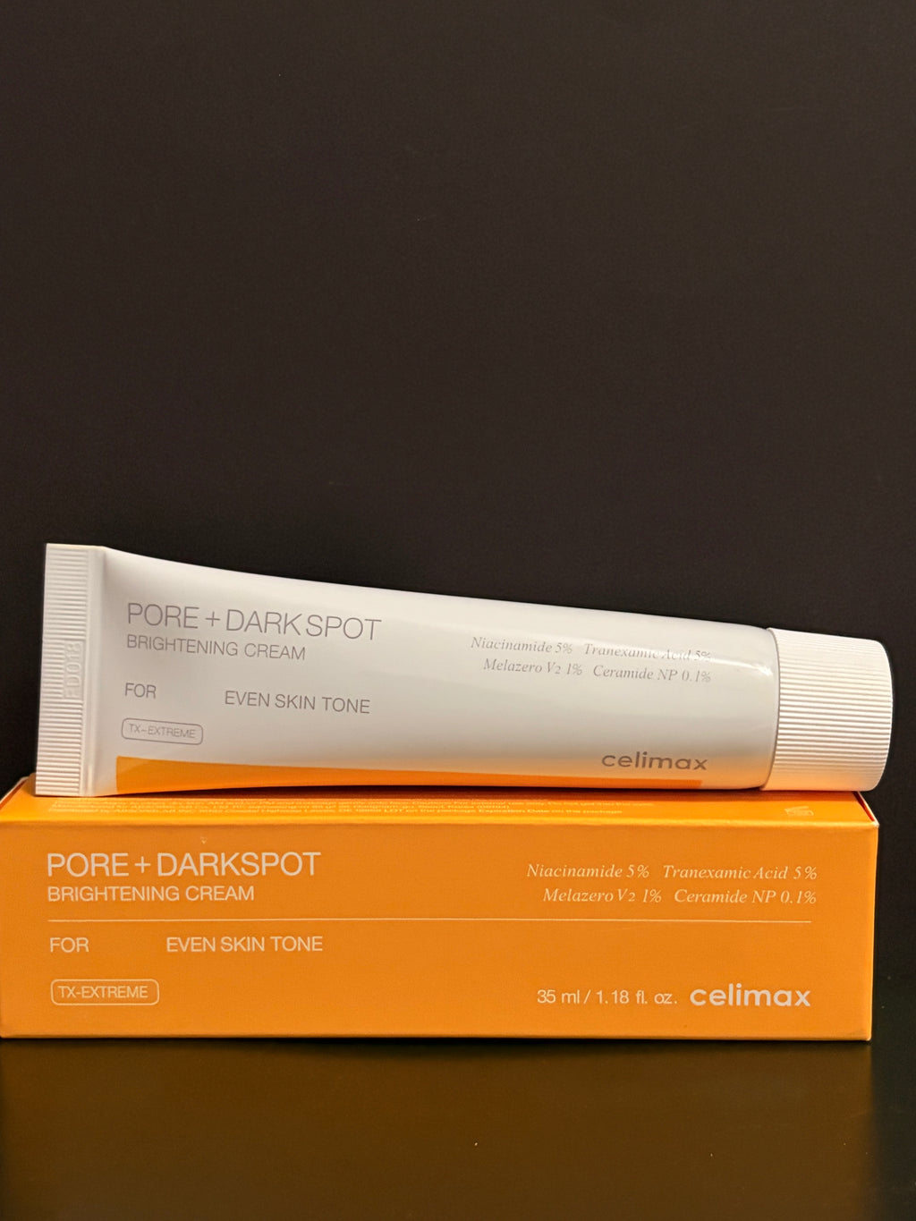 CELIMAX PORE+ DARK SPOT Brightening Cream 35 Ml / Niacinamide / Tranexamic